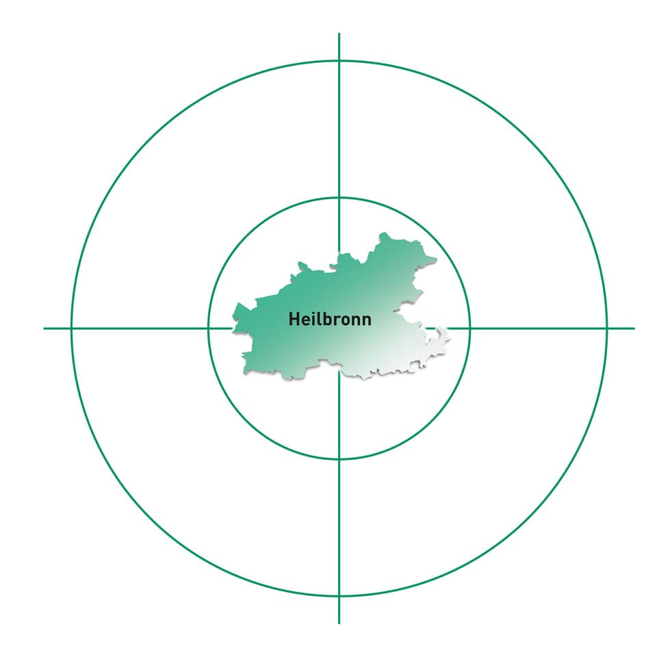 Standort Heilbronn und Umgebung